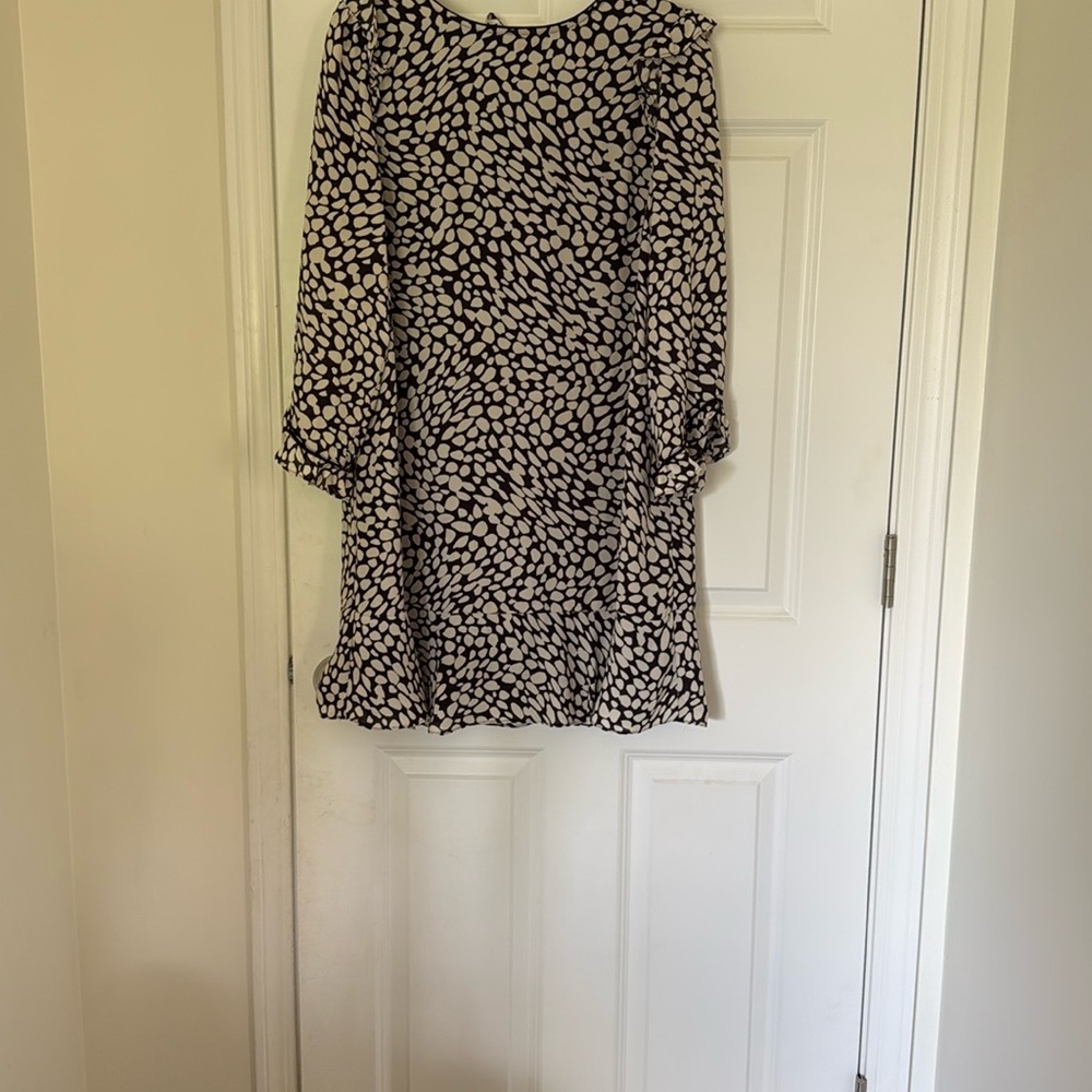 Who What Wear Snow Leopard Dress